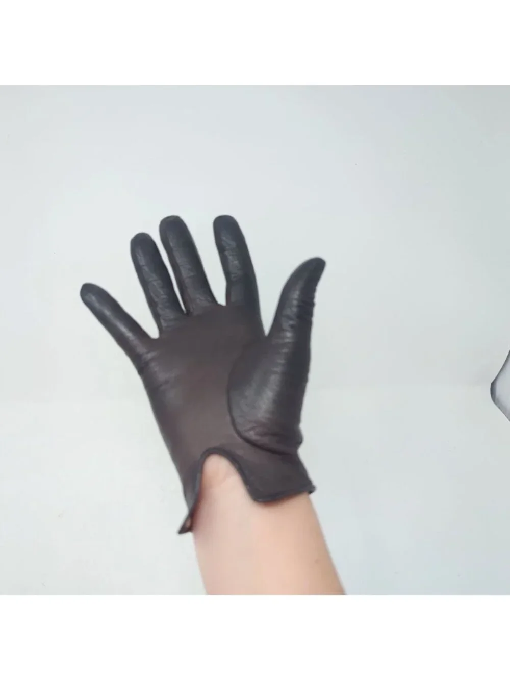 Vintage 60s Lionel Le Grand Brown Gloves 7 Leather Neiman Marcus France